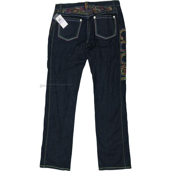 Y2K Coogi Embroidered Jeans NWT $128list - Picture 3 of 7